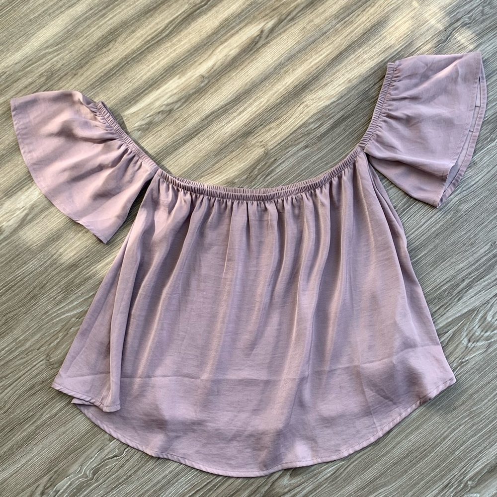 Off the shoulder top